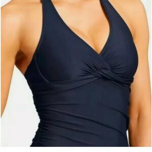 Athleta Tara Halter Swim Tank 32 d/dd Tall